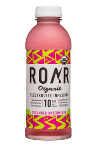 ROAR Organic - Electrolyte Infusions Cucumber Watermelon, 18fo | Pack of 12