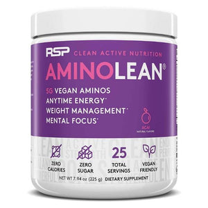 RSP Nutrition - AminoLean Vegan Pre Workout, 7.94oz