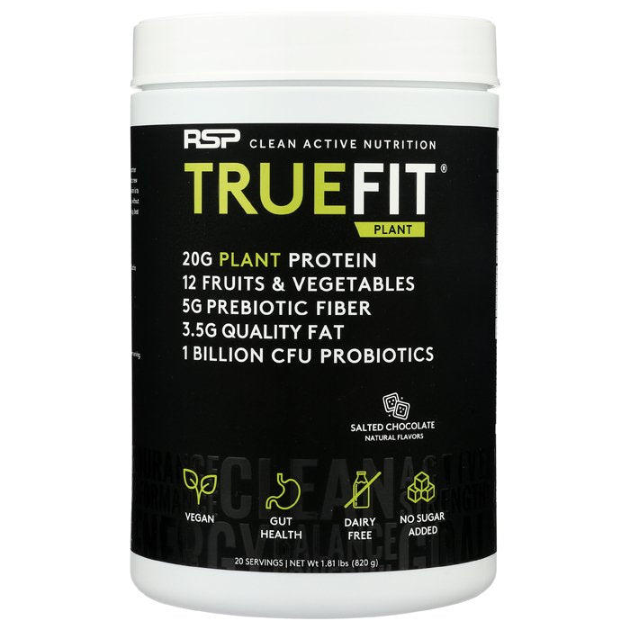 RSP Nutrition - Tru Fit Plant Protein Salted Chocolate, 1.18LB