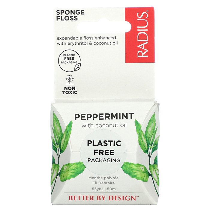 Radius - Sponge Floss Peppermint, 1 oz