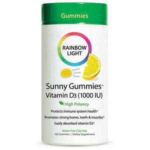 Rainbow Light - Gummy Multivit D Iu Sunny, 100pieces