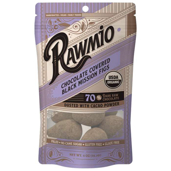 Rawmio - Chocolate Covered Figs , 2oz