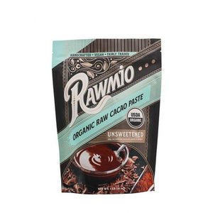 Rawmio - Organic Raw Cacao Paste Unsweetened, 16oz