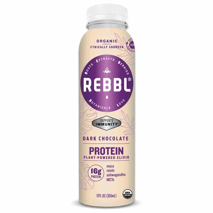 Rebbl Inc - Dark Chocolate Protein Drink, 12oz