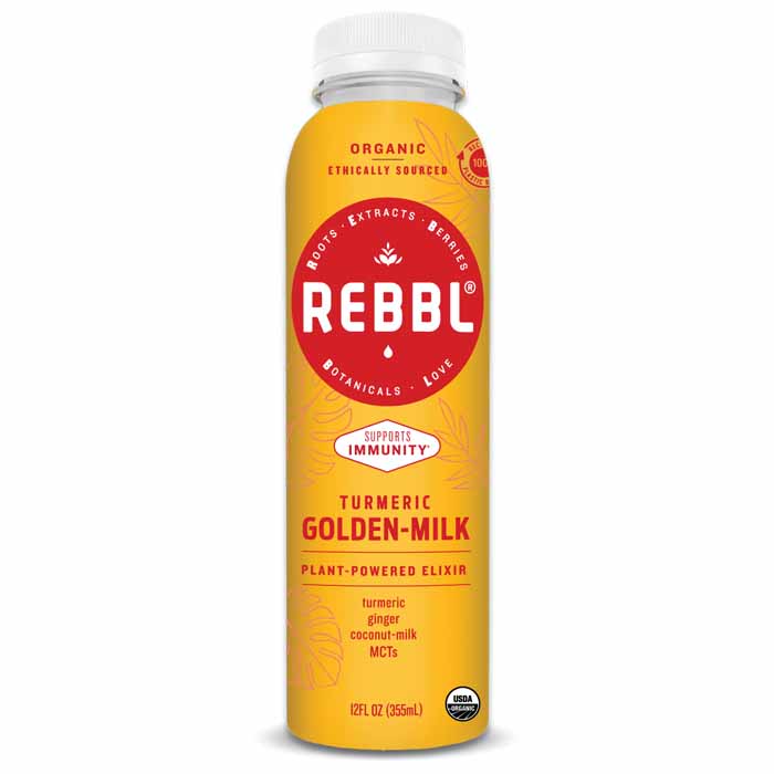 Rebbl Inc - Elixr Turmeric Golden Milk Orignal, 12oz