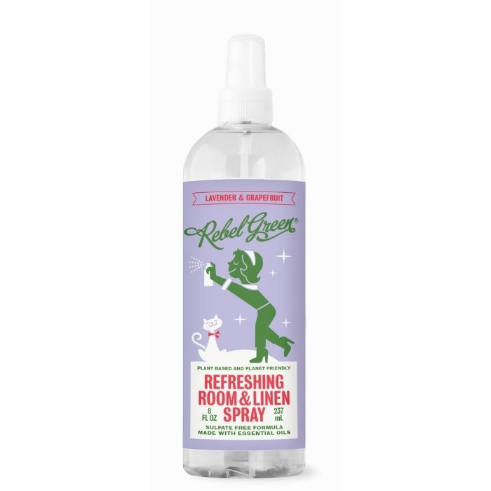 Rebel Green - Refreshing Room + Linen Spray Original, 8oz
