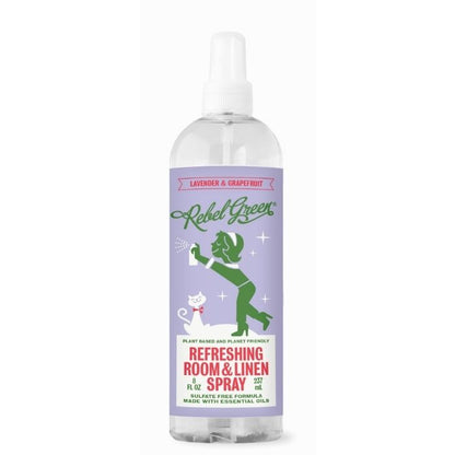 Rebel Green - Refreshing Room + Linen Spray Original, 8oz