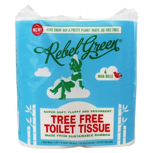 Rebel Green - Tree Free Toilet Tissue, 4pk
