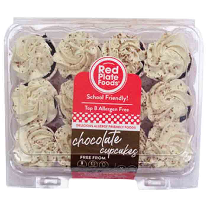 Red Plate Foods - Chocolate Mini Cupcakes, 11.85oz 