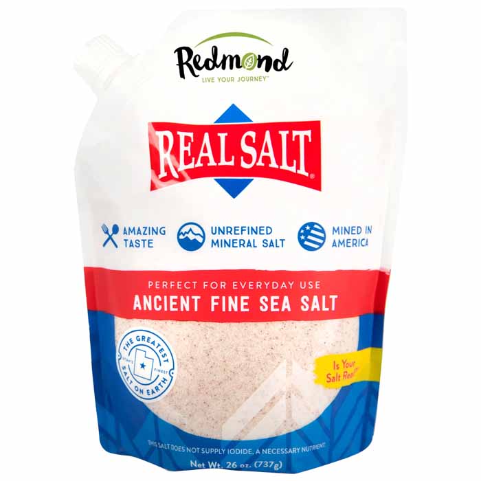 Redmond - Real Salt - Fine Sea Salt ,26oz