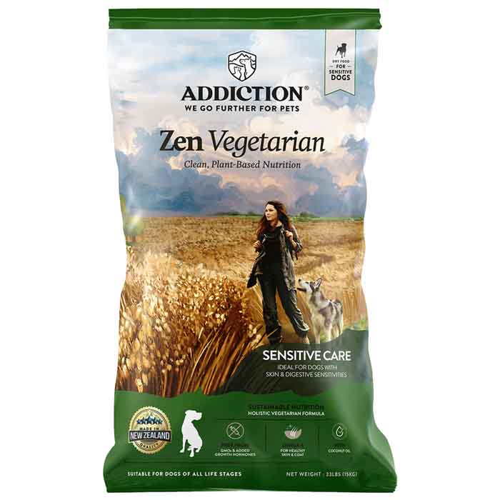 Revolution Diet - Zen Vegetarian dog kibble, 33lb