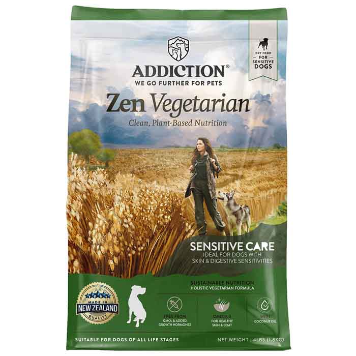 Revolution Diet - Zen Vegetarian dog kibble, 4lb