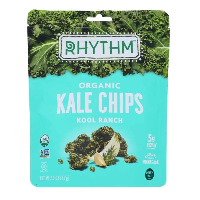 Rhythm Superfoods - Organic Kale Chips Kool Ranch