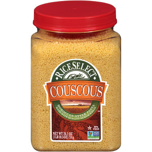 Rice Select Couscous Original Pasta, 26.5 oz Jar 
 | Pack of 4