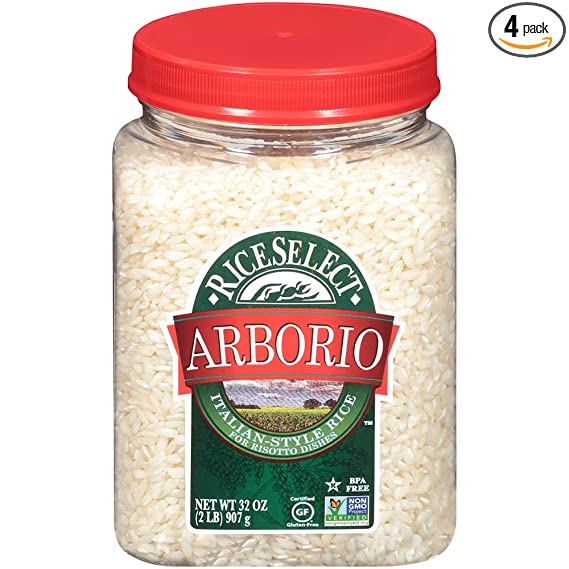 Riceselect Rice Arborio Jar, 32 oz
 | Pack of 4 - PlantX US