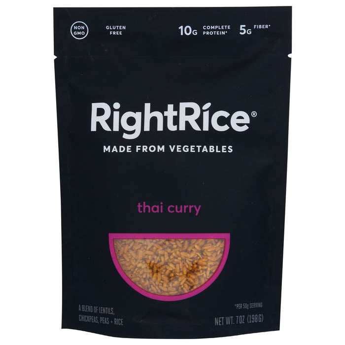 RightRice - Thai Curry Rice Made from Vetegables, 7oz