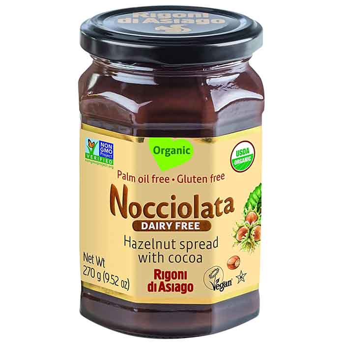 Rigoni di Asiago - Nocciolata Organic Hazelnut & Cocoa Spread, 9.52oz