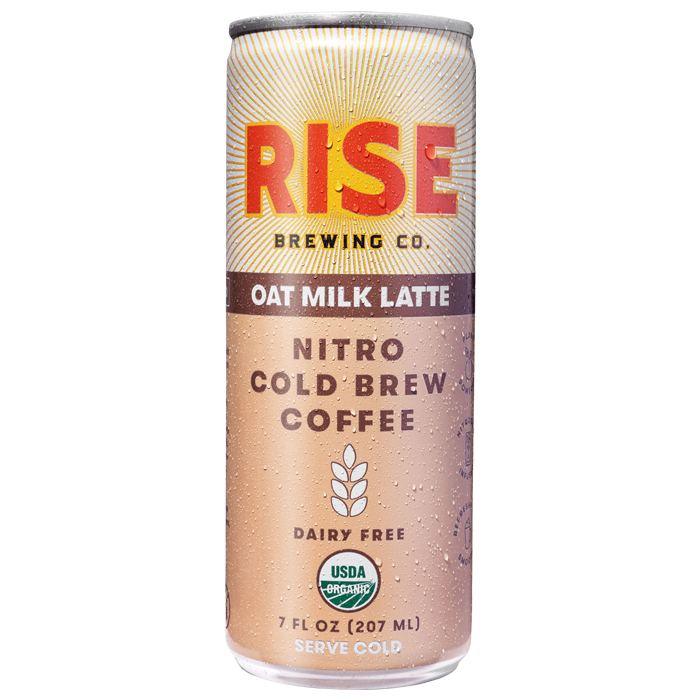 Rise Nitro Cold Brew Coffee - Oat Milk Latte, 7 oz