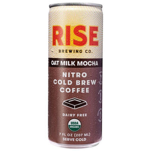 Rise Nitro Cold Brew Coffee - Oat Milk Mocha, 7oz