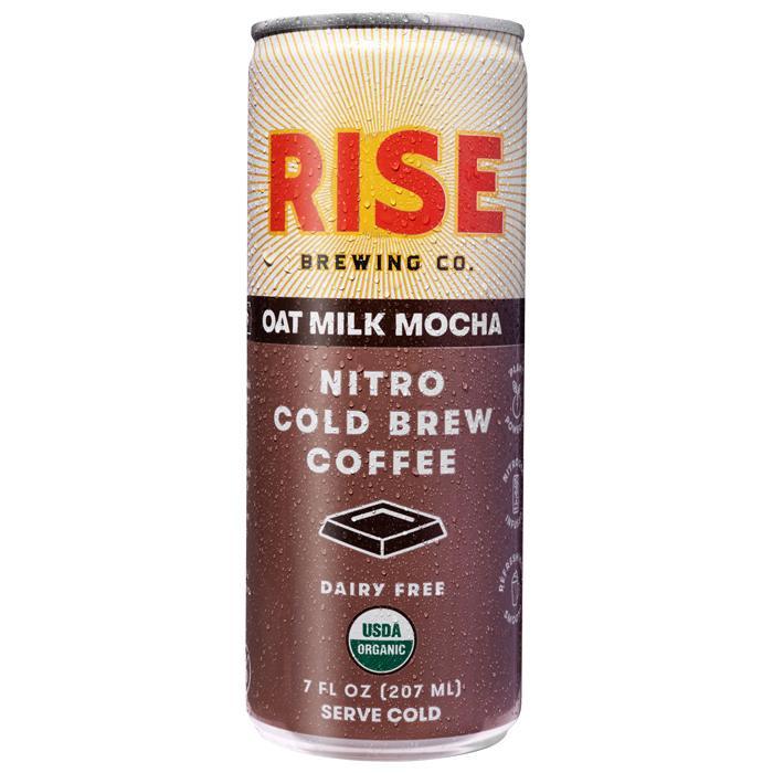 Rise Nitro Cold Brew Coffee - Oat Milk Mocha, 7 oz