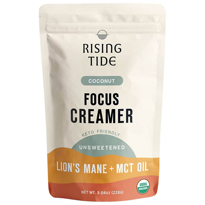 Rising Tide - Focus Organic Coconut Creamer - Unsweetened, 8.04oz