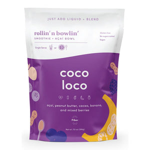 Rollin N Bowlin - Coco Loco Acai Bowl Mix, 7oz