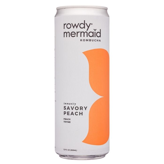 Rowdy Mermaid-Kombucha Savory Peach - front