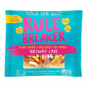 Rule Breaker Snacks - Birthday Cake Blondie, 1.9oz