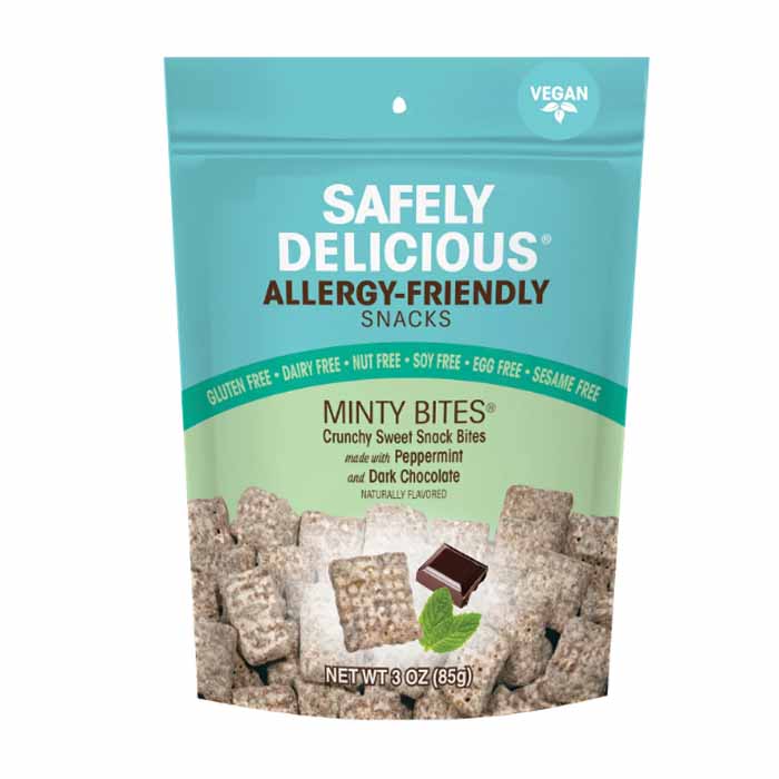 Safely Delicious - Bites ,3oz , Minty