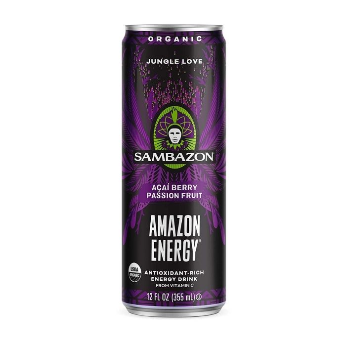 Sambazon - Amazon Açaí Berry Passion Fruit, 12oz - front