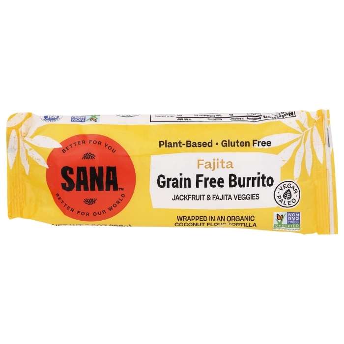 Sana - Grain-Free Fajita Burritos, 5.5oz - front