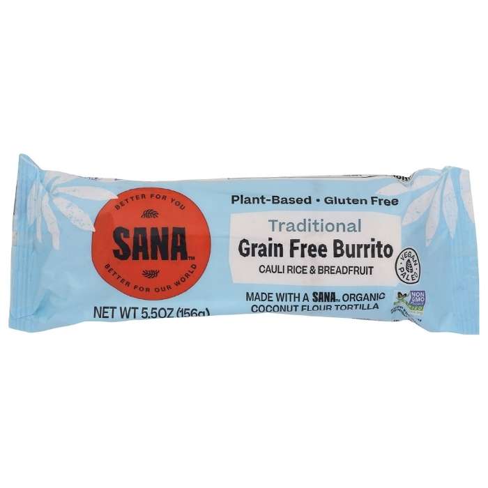 Sana - Grain-Free Traditional Burritos, 5.5oz - front
