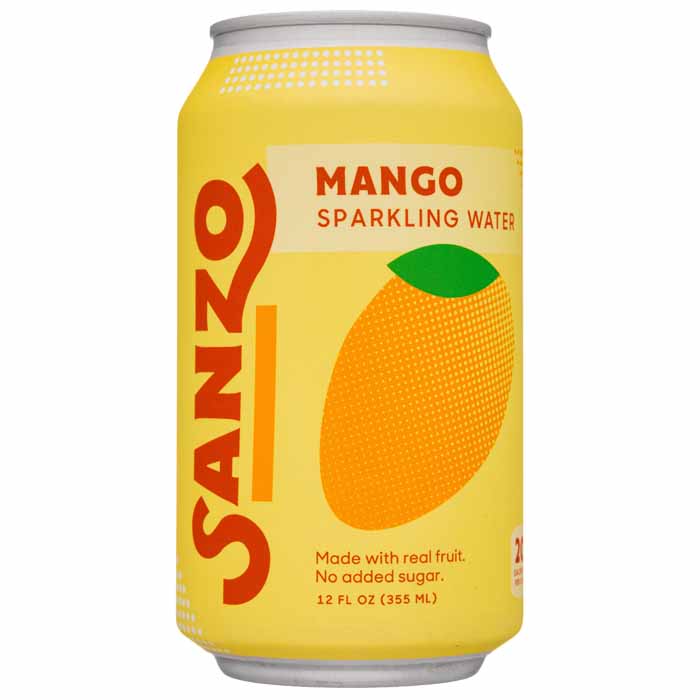 Sanzo - Mango Sparkling Water, 12 fl oz