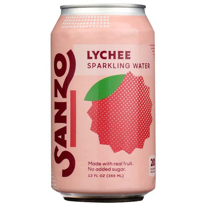 Sanzo - Sparkling Water - Lychee, 12 fl oz
