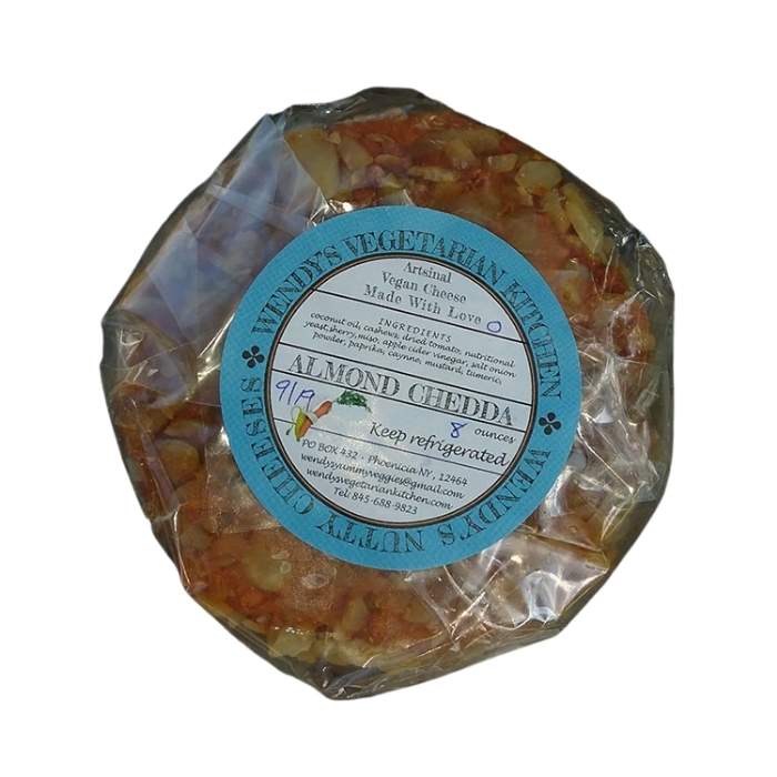 Wendy's Vegetarian Kitchen - Almond Chedda, 6oz - front