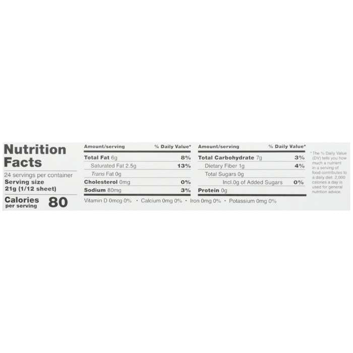Schar - Gluten-Free Puff Pastry Dough, 17.64oz - nutrition facts