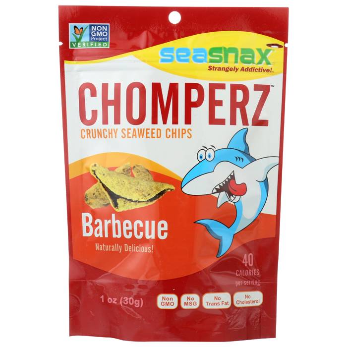 SeaSnax - Chomperz Crunchy Seaweed Crisps, 1oz | Multiple Flavors - PlantX US