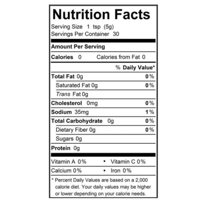 Seed Ranch Flavor Co. Hot Sauce - Green Thai Hot Sauce Mild, 5 oz - Nutrition Facts