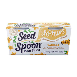 Seed To Spoon - Pudding, 16oz | Multiple Flavors | Pack of 6