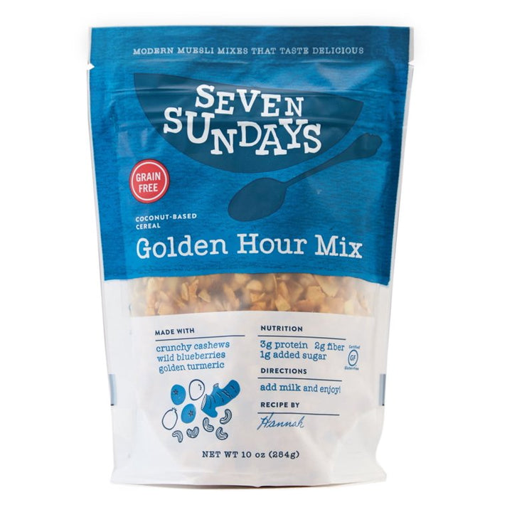 Seven Sundays Muesli Gluten Free Golden Hour Mix, 10 oz
 | Pack of 6 - PlantX US