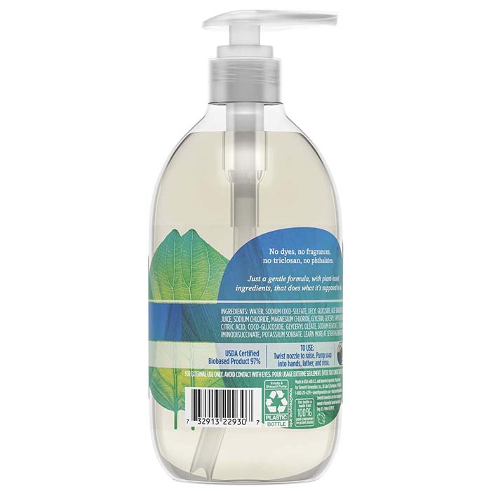 Seventh Generation - Hand Soap Free & Clear, 12oz - Back