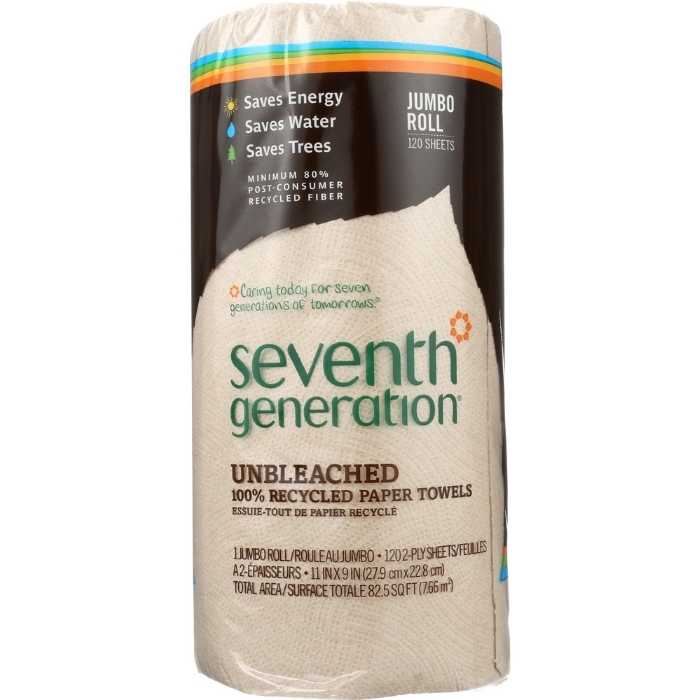 Seventh Generation - Unbleached Paper Towel 2 roll