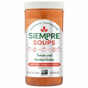 Siempre Soups - Soup, 16oz | Multiple Flavors | Pack of 6