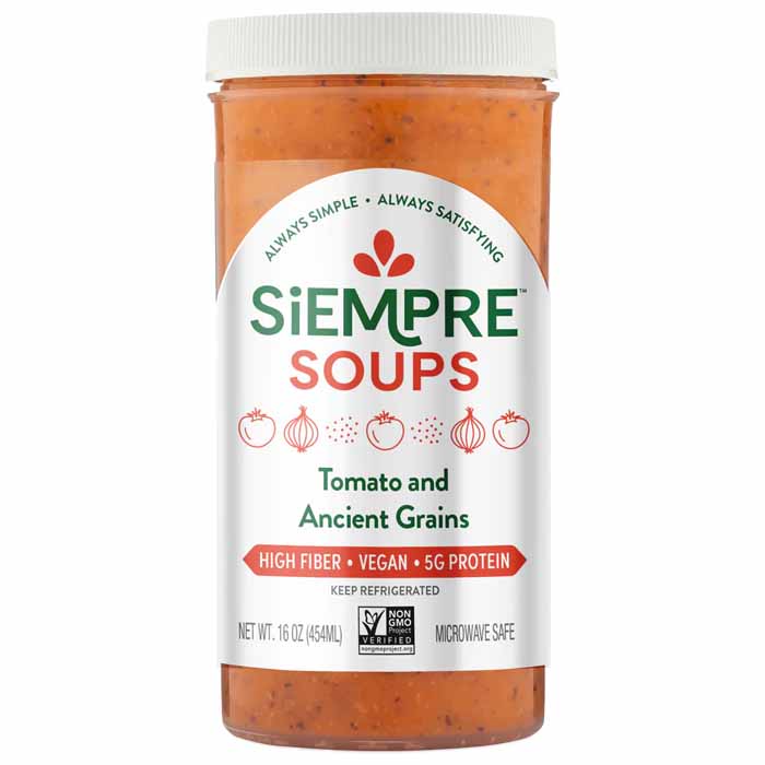 Siempre Soups - Tomato Ancient Grain Soup, 16oz