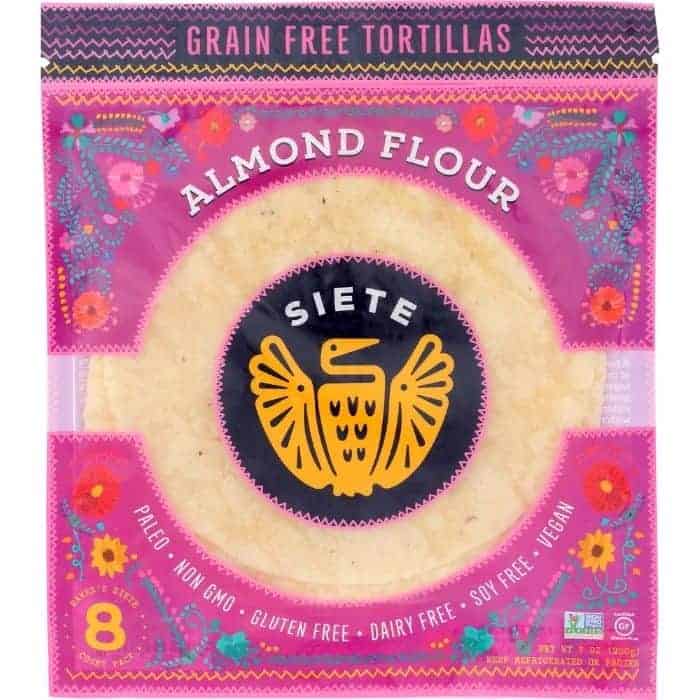 Siete - Almond Flour Tortillas - front