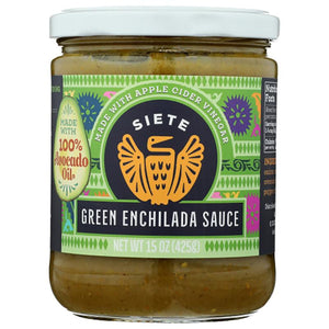 Siete - Green Enchilada Sauce, 15oz
