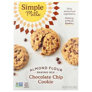 Simple Mills - Almond Flour Chocolate Chip Cookie Dough Baking Mix, 9.4oz