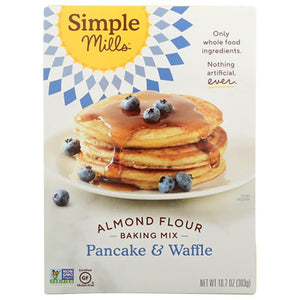 Simple Mills - Almond Flour Pancake & Waffle Baking Mix, 10.7oz