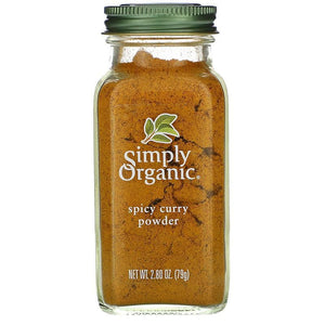 Simply Organic - Organic Spicy Curry Powder, 2.80oz