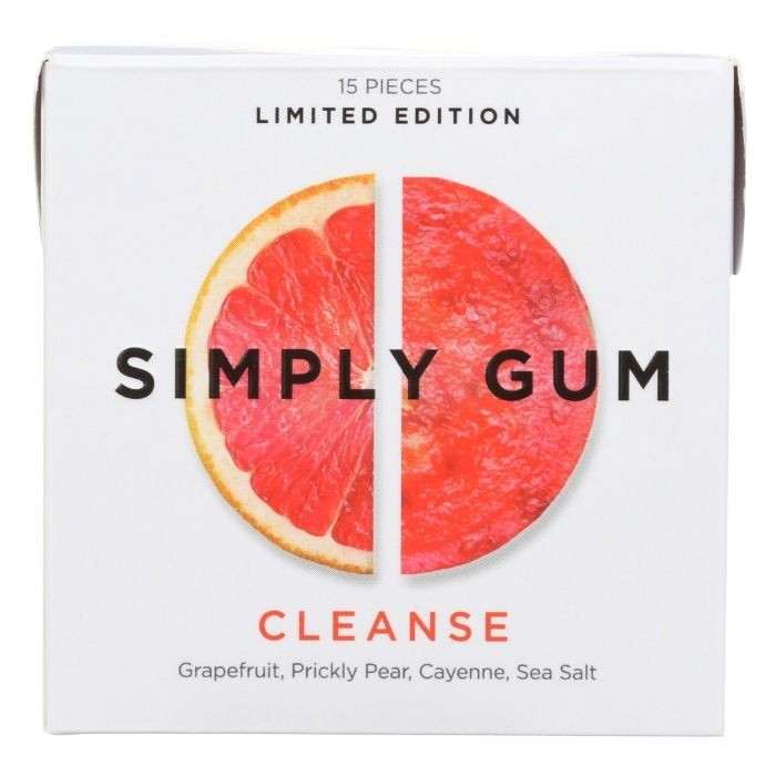 Simply Gum - Cleanse Gum, 15ct - front